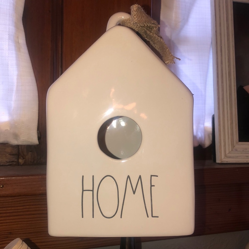 Rae Dunn Birdhouse HOME